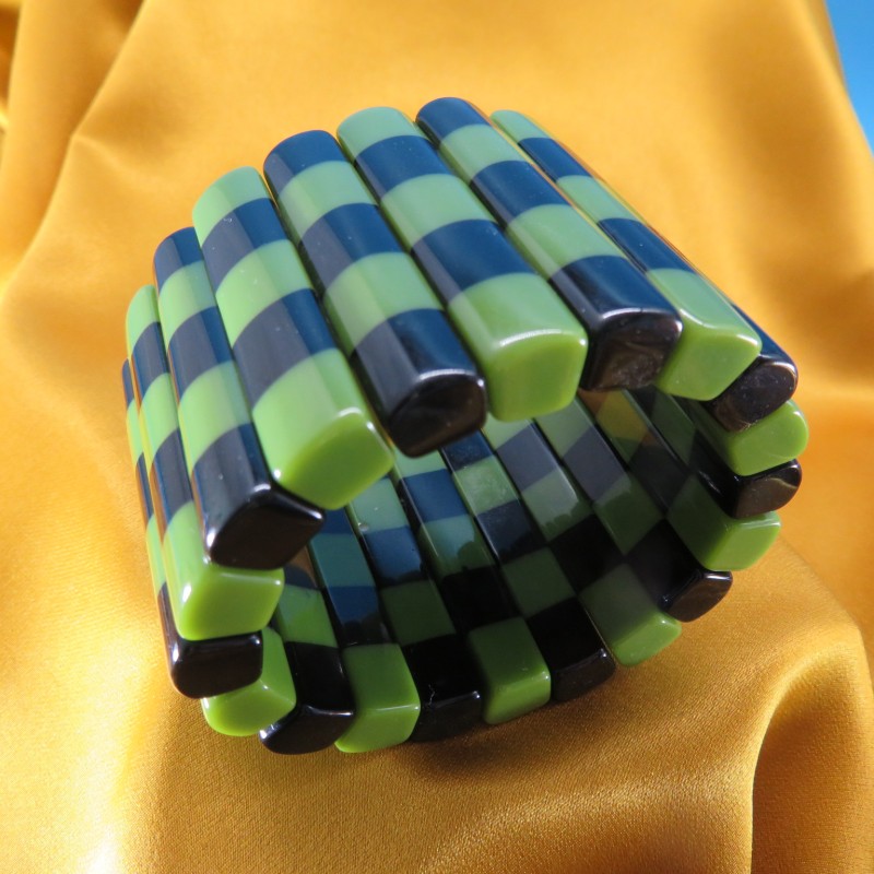 Molbory Unisex-Adult NA050-Running-Bracelet-Grün, 4 Stück