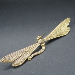 Vintage large dragonfly brooch