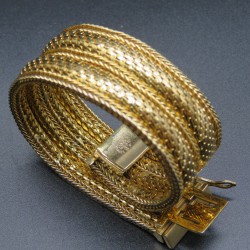 Grossé 1967 mesh bracelet signed